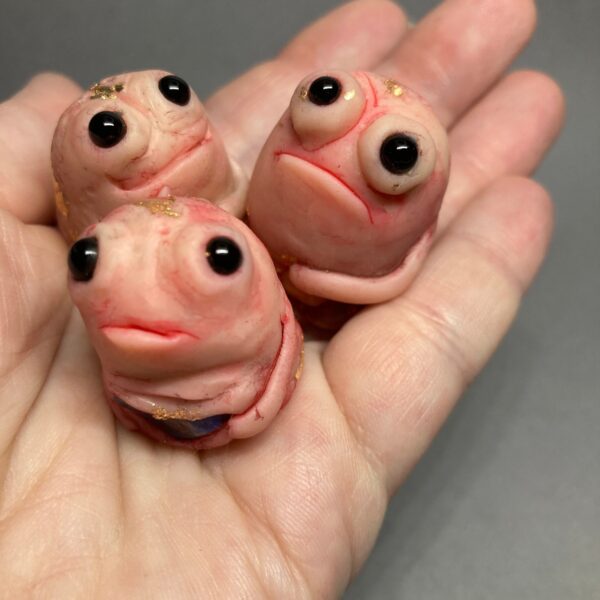 Baked And Flaked Creepy Cute Creatures In Hand Hugahag