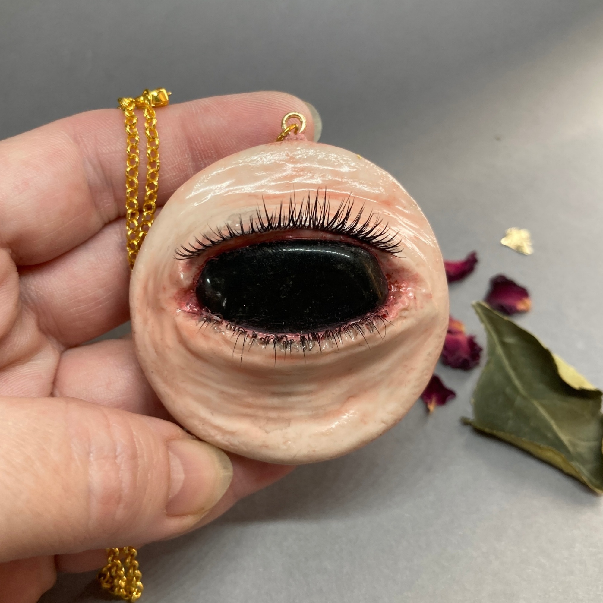 The Eye Of The Witch Talisman In Hand Hugahag